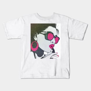 Comic Girl Kids T-Shirt